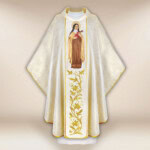 Chasuble brodée Saint Thérèse