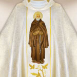 Chasuble brodée Saint Albert