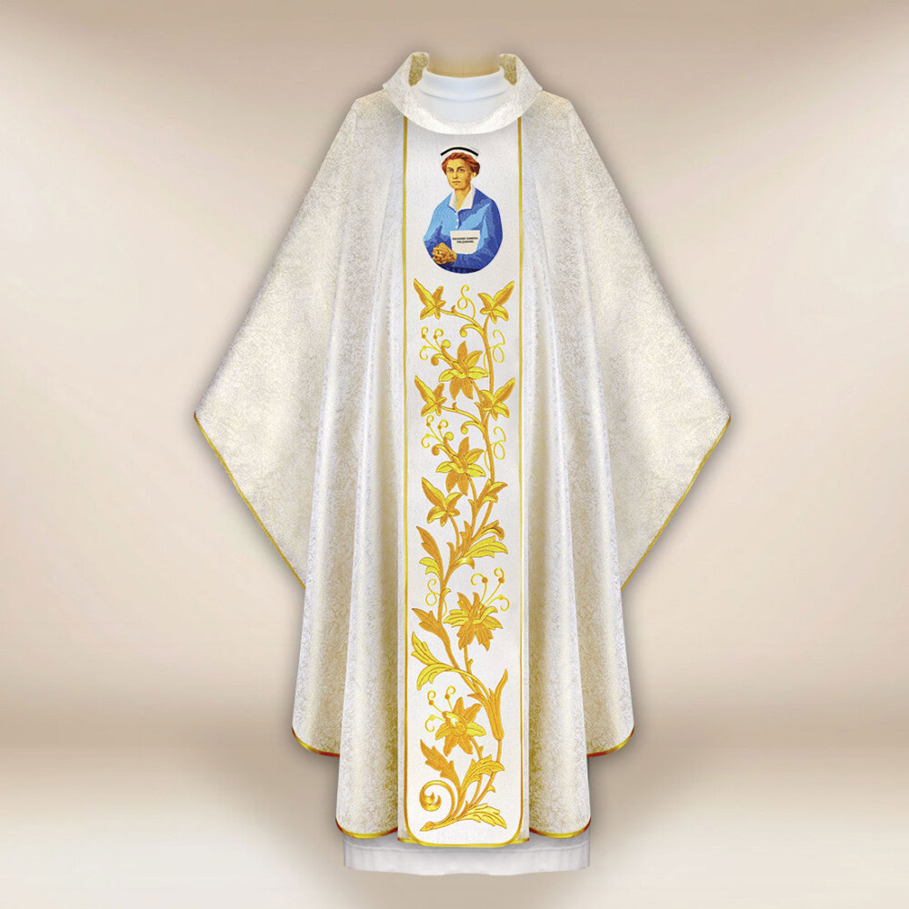 Chasuble brodée Bx. Hanna Chrzanowska
