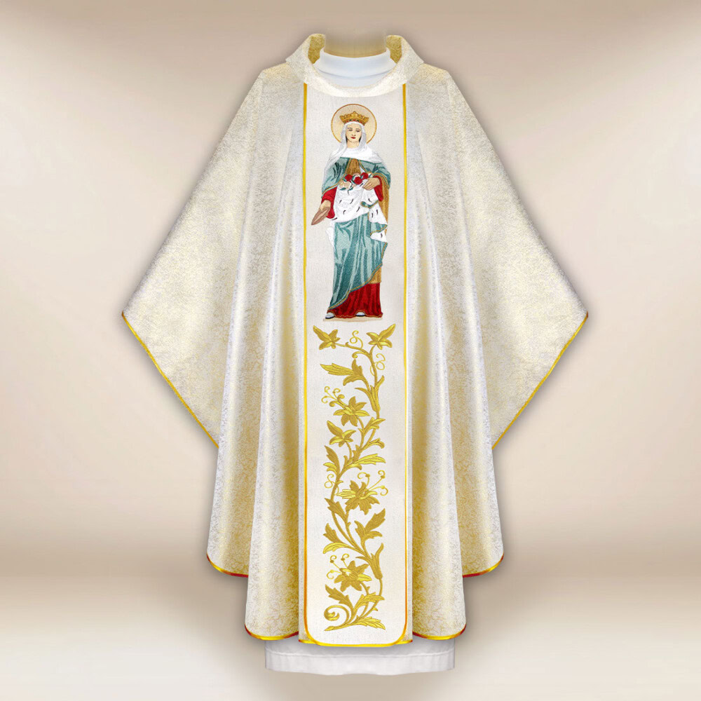 Chasuble brodée Saint Élisabeth