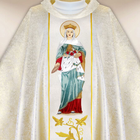 Chasuble brodée Saint Élisabeth