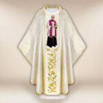 Chasuble brodée Bx. Pr. Michał Sopoćko