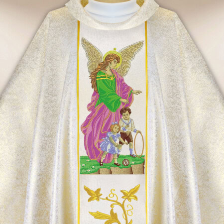 Chasuble brodée Ange Gardien
