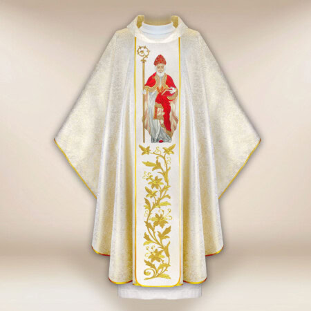 Chasuble brodée Saint Nicolas
