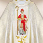 Chasuble brodée Saint Nicolas