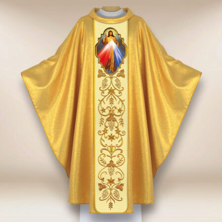 Chasuble avec l'image Jésus Miséricordieux