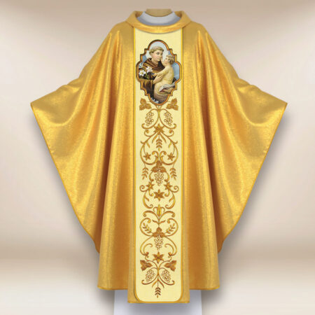 Chasuble avec l'image de Saint Antoine