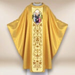 Chasuble avec l'image de la Famille Ulm
