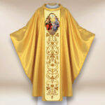 Chasuble avec l'image de la Sainte Trinité