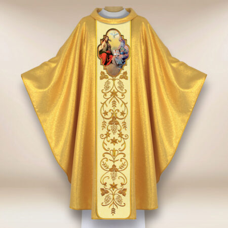 Chasuble avec l'image de la Sainte Trinité