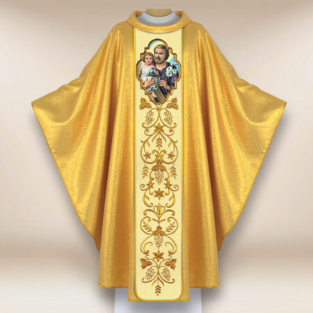 Chasuble avec l'image de Saint Joseph