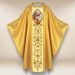 Chasuble avec l'image de Saint Michel Archange