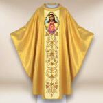 Chasuble avec l'image Cœur de Jésus