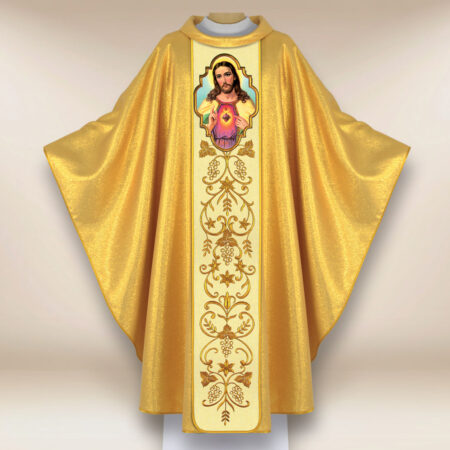 Chasuble avec l'image Cœur de Jésus