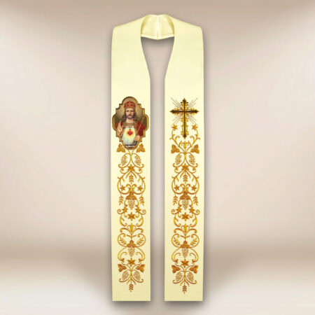 Étole avec l'image  Christ Roi