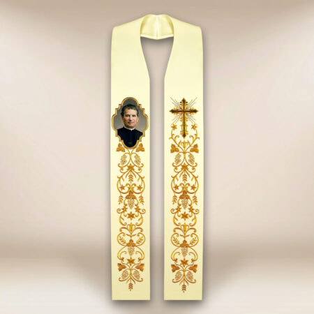 Étole avec l'image de Saint Jean Bosco