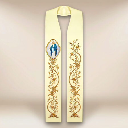 Étole avec l'image Mère de Dieu Immaculée