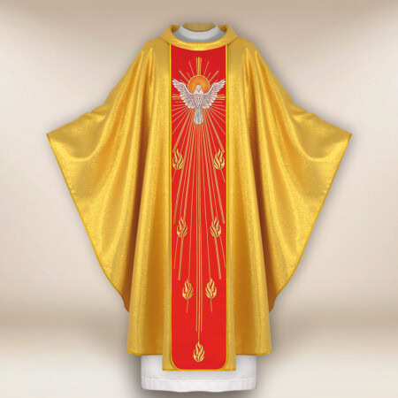 Chasuble brodée Esprit Saint
