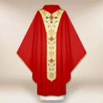 Chasuble liturgique brodée Famille Ulm