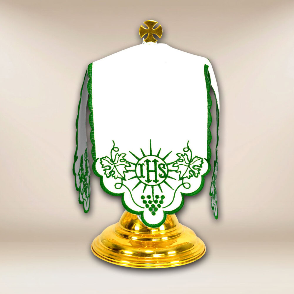 Voile de ciboire vert