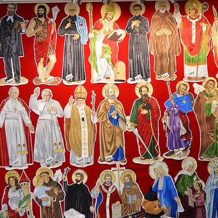 Aplikacje liturgiczne haftowane