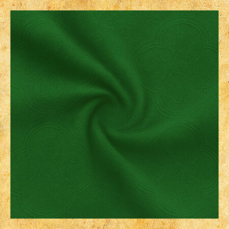 tissu jacquard vert