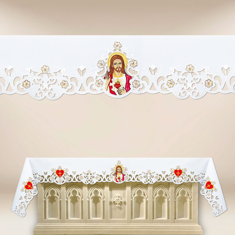 Nappe liturgique Cœur de Jésus
