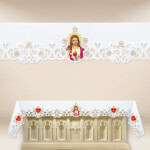Nappe liturgique Cœur de Jésus