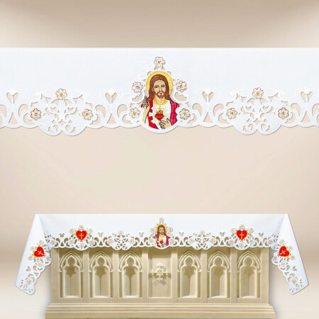 Nappe liturgique Cœur de Jésus