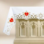 Nappe liturgique Cœur de Jésus