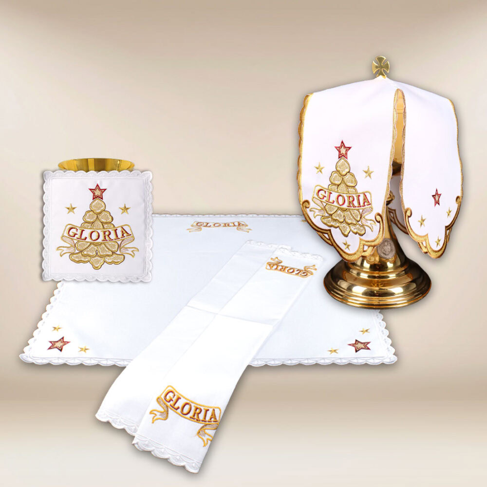 Ensemble de linge de calice Gloria