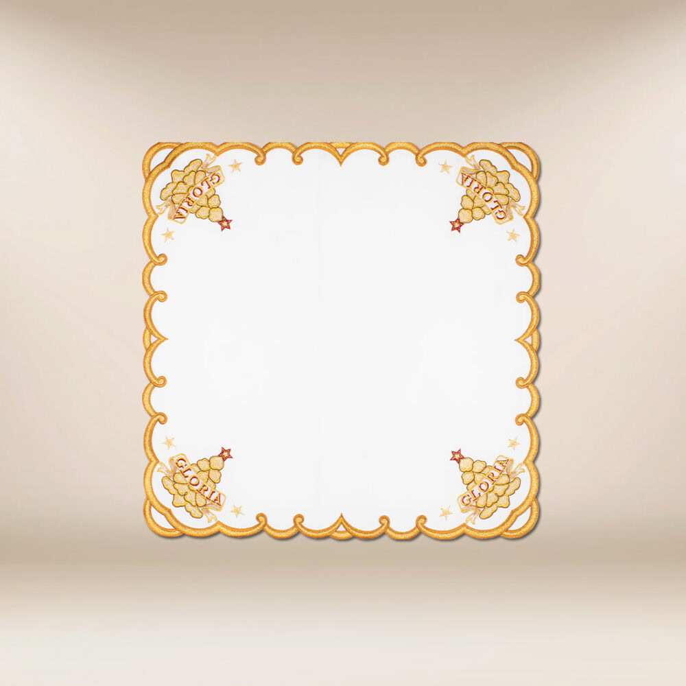 Serviette brodée Gloria 45x45
