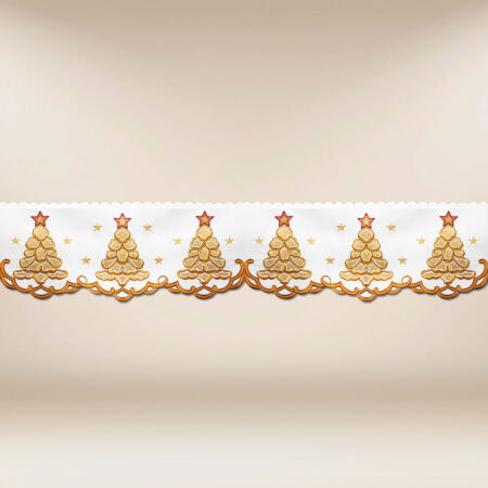 Dentelle brodée sacrée
