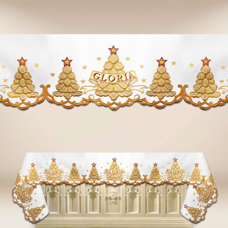 Nappe brodée Gloria