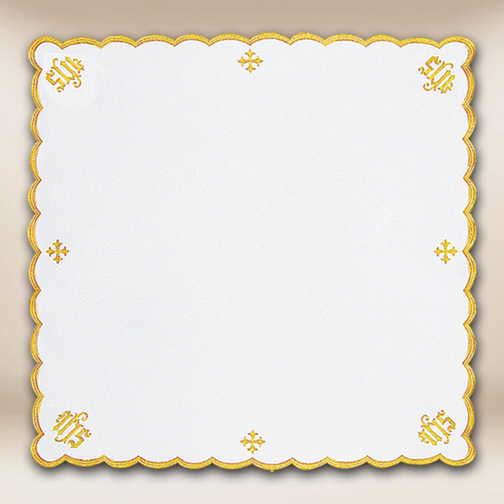 Serviette brodée liturgique 95x95