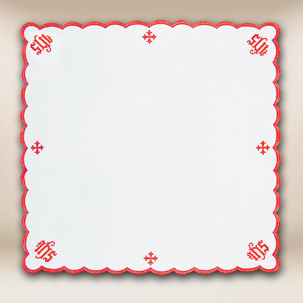 Serwetka haftowana liturgiczna 95x95