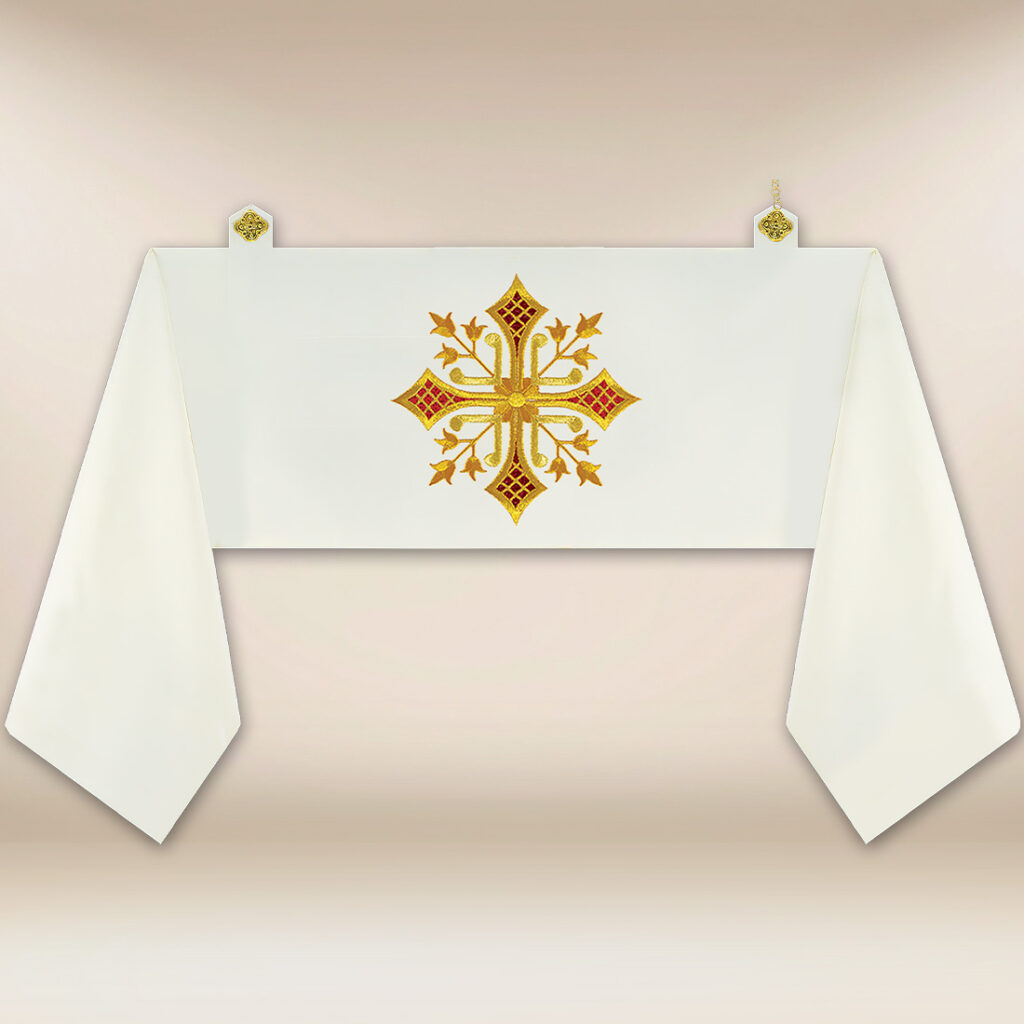 Voile huméral brodé liturgique Voile huméral brodé liturgique