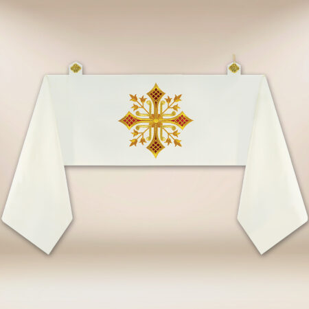 Voile huméral brodé liturgique