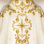 Chasuble brodée pour Noël