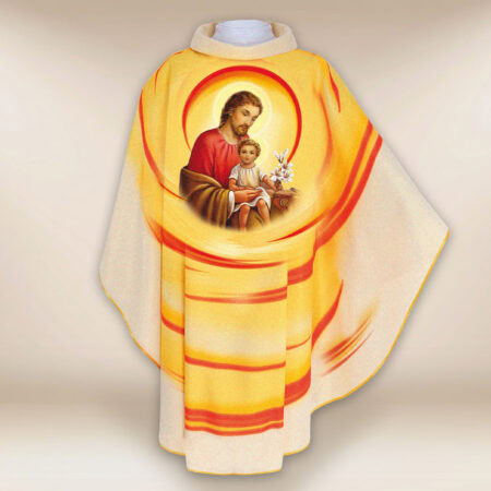 Chasuble avec l'image de Saint Joseph