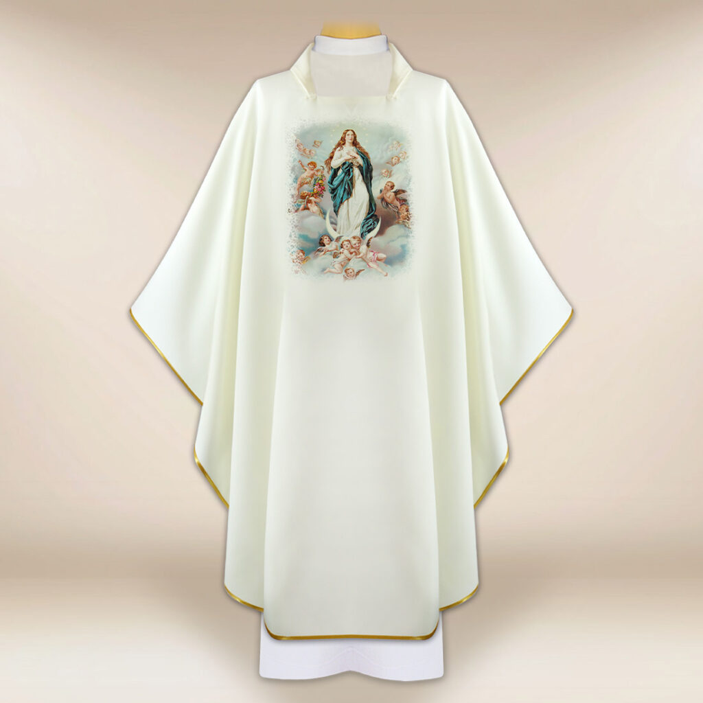 Chasuble avec l'image Mère de Dieu Assumée Chasuble avec l'image Mère de Dieu Assumée