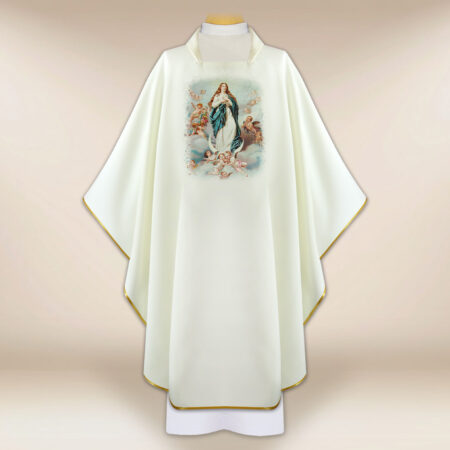 Chasuble avec l'image Mère de Dieu Assumée