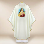 Chasuble avec l'image de Sainte Teresa
