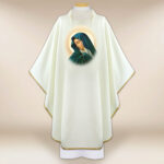 Chasuble avec l'image Mère de Dieu des Douleurs