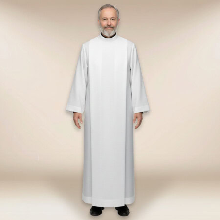 Aube liturgique uni 164cm