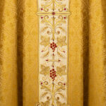Chasuble liturgique avec Jésus-Christ