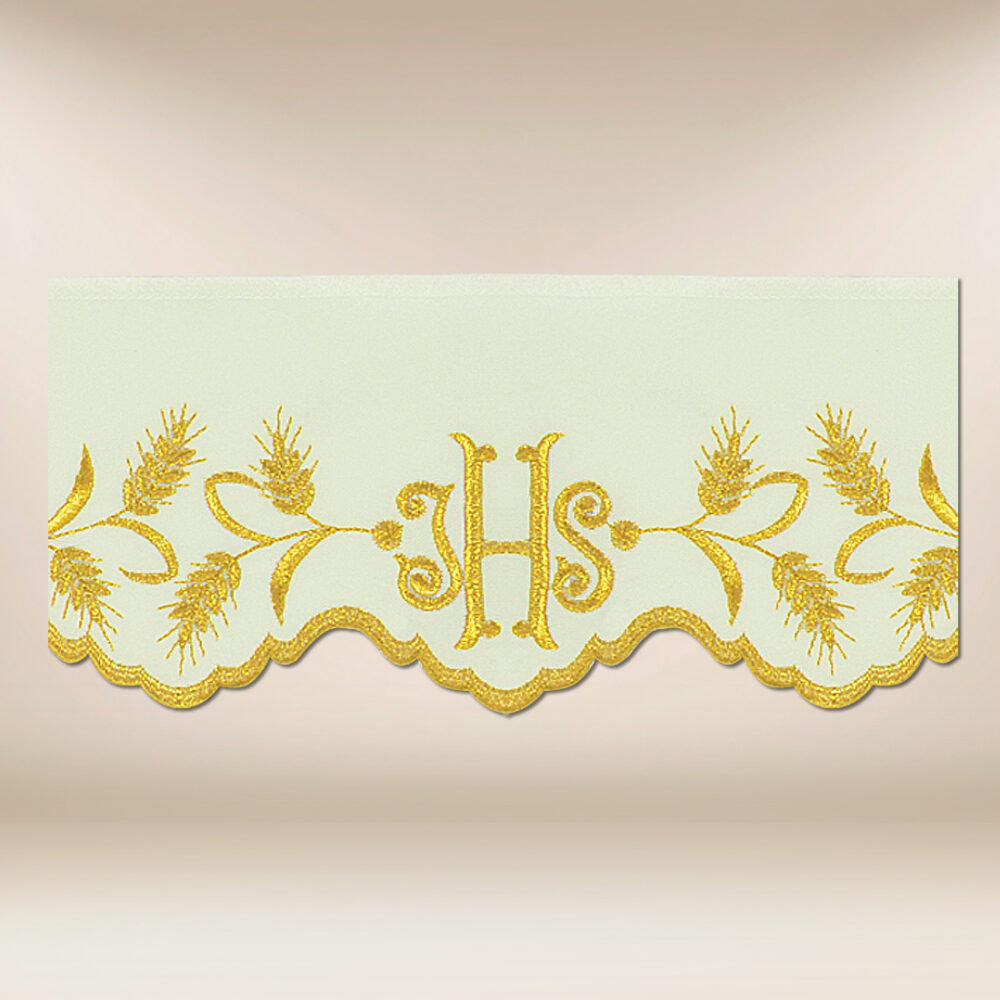 Dentelle brodée écrue 590cm