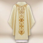 Chasuble brodée Jésus Ressuscité