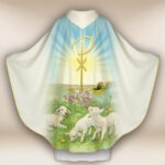 Chasuble photo Jésus Ressuscité