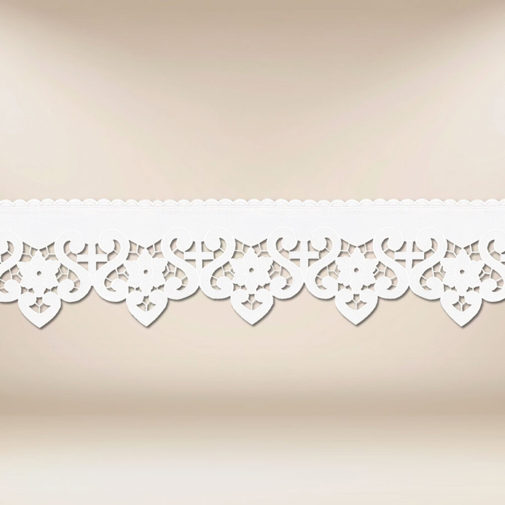 Dentelle brodée liturgique